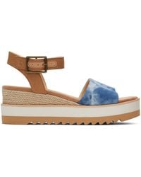 TOMS - Diana Platform Sandals - Lyst