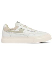 Stepney Workers Club - Pearl S-Strike Leather Trainer - Lyst
