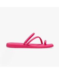 Crocs™ - Miami Toe Loop Flat Sandals - Lyst
