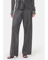 Whistles - Sparkle Knitted Trousers - Lyst