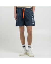 Replay - Contrast Zip Swim Shorts - Lyst