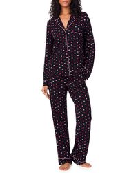 DKNY - Print Long-Sleeve Pyjama Set - Lyst