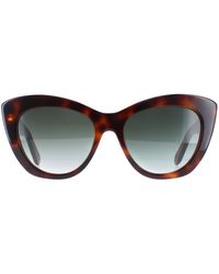 Ferragamo - Cat Eye Tortoise Gradient Sf1022S - Lyst