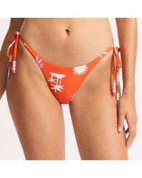 Seafolly - Multi Tie Side Rio Pant - Lyst