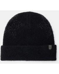 AllSaints - Star Tinsel Beanie - Lyst