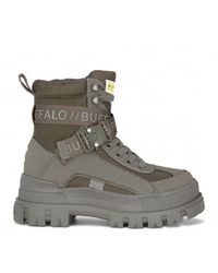 Buffalo - Chunky Platform High Ankle Combat Boots - Lyst