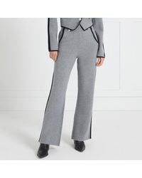 Temperley London - Armina Knitted Wool Trousers - Lyst