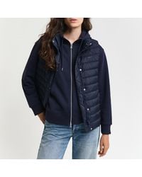 GANT - Puffer Style Gilet - Lyst