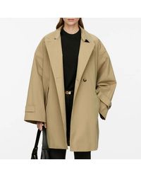 ARKET - Oversized Cotton Coat - Lyst