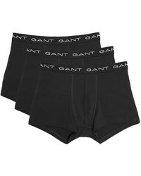 GANT - Logo 3 Pack Trunks - Lyst