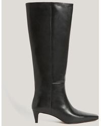 Jigsaw - Leather Bobbi Knee High Boot - Lyst