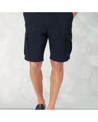 Brook Taverner - Carleton Stretch Cotton Cargo Shorts - Lyst