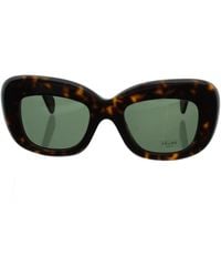 Celine - Diane Sunglasses Dark Havana Cl 41432/S - Lyst