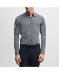 BOSS - Hank Button Down Shirt - Lyst