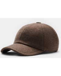 Fedeli - Cashmere Baseball-Cap Meliert - Lyst