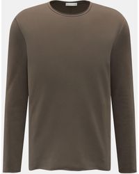 KIEFERMANN - Rundhals-Longsleeve 'Frankon' - Lyst