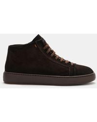 Santoni - High Top Sneaker 'Dump' - Lyst
