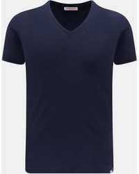 Orlebar Brown - V-Neck T-Shirt - Lyst