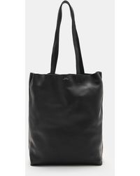 A.P.C. - Leder Tote Bag - Lyst