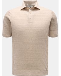 FILIPPO DE LAURENTIIS - Kurzarm-Strickpolo Meliert - Lyst