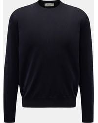 FILIPPO DE LAURENTIIS - Merino Feinstrick-Rundhalspullover - Lyst