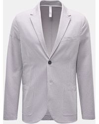 Harris Wharf London - Seersucker-Blazer/Weiß Gestreift - Lyst