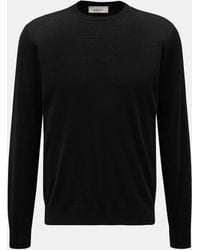 FILIPPO DE LAURENTIIS - Merino Feinstrick-Rundhalspullover - Lyst