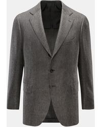 Cesare Attolini - Cashmere Sakko Meliert - Lyst
