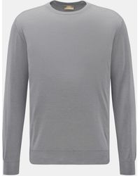 Cruciani - Feinstrick-Rundhalspullover - Lyst