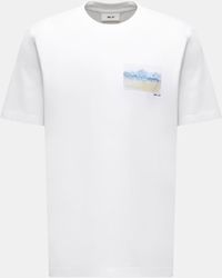 NN07 - Rundhals-T-Shirt 'Adam Landscape' - Lyst