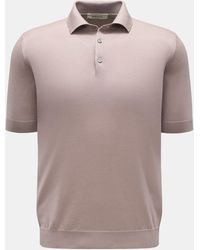 FILIPPO DE LAURENTIIS - Kurzarm-Strickpolo - Lyst