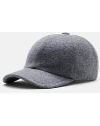 Fedeli - Cashmere Baseball-Cap Meliert - Lyst