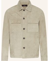 Arma - Leder-Overjacket MEX - Lyst