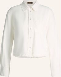 Windsor. - Jeansbluse - Lyst