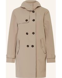 Marc Cain - Trenchcoat mit abnehmbarer Kapuze - Lyst