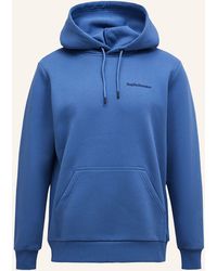 Peak Performance - M Original Small Logo Hood Kapuzensweatshirt - Lyst