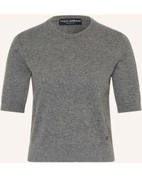 Dolce & Gabbana - Strickshirt aus Cashmere - Lyst