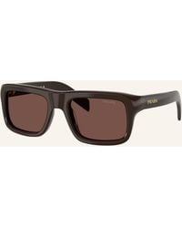 Prada - Sonnenbrille PR D11S - Lyst