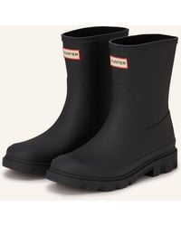 HUNTER - Gummi-Boots DOWNPOUR SHORT - Lyst