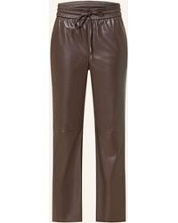 Juvia - 7/8-Hose ROSA in Lederoptik - Lyst