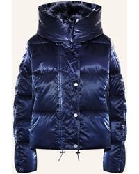 MARC AUREL - Steppjacke mit abnehmbarer Kapuze und Kunstfell - Lyst