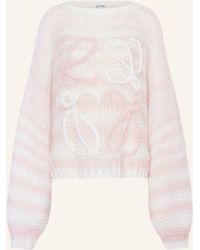 Loewe - Pullover ANAGRAM mit Mohair - Lyst