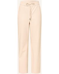 Juvia - 7/8-Hose ROSA in Lederoptik - Lyst