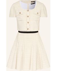 Maje - Set: Kleid und Tweed-Blazer mit Glitzergarn - Lyst