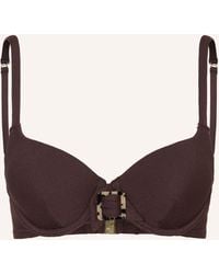 Cyell - Bügel-Bikini-Top WAVY BROWN - Lyst