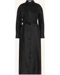 Mrs & HUGS - Hemdblusenkleid aus Leinen - Lyst