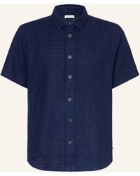 Knowledge Cotton - Kurzarm-Hemd Relaxed Fit aus Musselin - Lyst