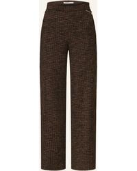 RAFFAELLO ROSSI - Marlenehose PALINA aus Bouclé mit Glitzergarn - Lyst