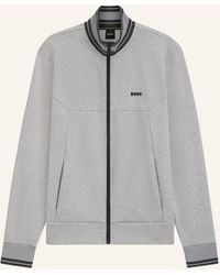 BOSS - Sweatshirt FZ ZONE Regular Fit - Lyst