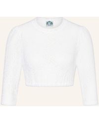 hammerschmid - Dirndlbluse ALINA aus Spitze mit 3/4-Arm - Lyst